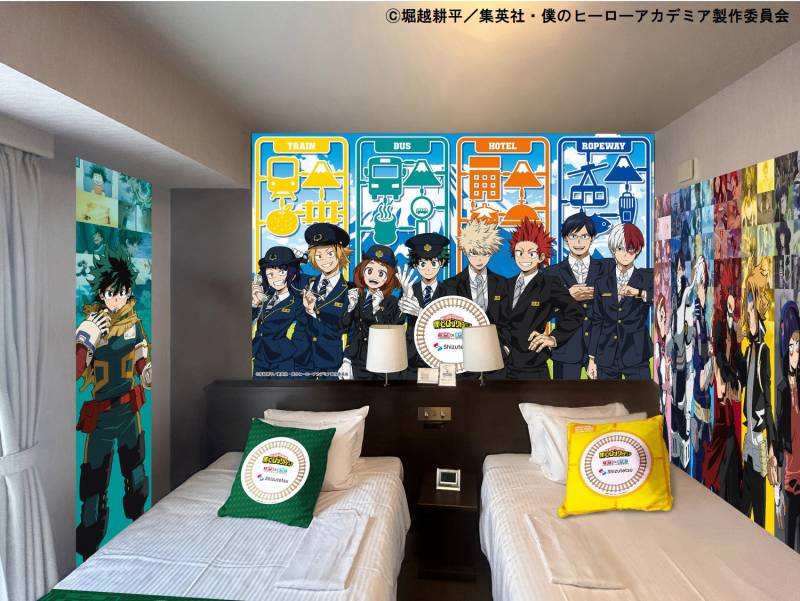 【ヒロアカ×静鉄コラボ】TVアニメ『僕のヒーローアカデミア』　コンセプトルームについてのお知らせ