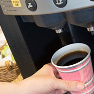 コーヒーテイクアウトコーナー